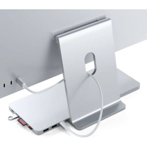 Kup Stație de andocare Satechi Slim Dock pentru Apple iMac 24 USB-C (USB-C 10Gb, USB-A 10Gb, 2x USB-A, cititor de carduri micro/SD (argintiu) - STH1 - {ean13} - Sklep Home Screen