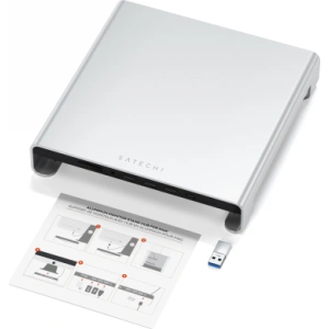 Kup Satechi Apple Standfuß Aluminium Hub für iMac USB-C (USB-C, 3x USB-A, micro/SD-Kartenleser, Klinkenanschluss) (silber) - STH5 - {ean13} - Sklep Home Screen