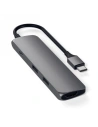 Satechi Adapter HUB Aluminium Slim USB-C Adapter (USB-C, 4K HDMI, 2x USB-A) (space gray)