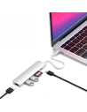Kup Satechi Adapter HUB Aluminium Slim Adapter v2 USB-C (USB-C, 2x USB-A, 4K HDMI, Kartenleser) (silber) - STH12 - {ean13} - Sklep Home Screen