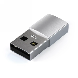 Kup Satechi Adapter Aluminium USB-A/USB-C-Adapter (silber) - STH13 - {ean13} - Sklep Home Screen