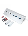 Kup Satechi Adapter HUB Aluminium Hub Combo USB-C (3x USB-A, micro/SD Kartenleser) (silber) - STH15 - {ean13} - Sklep Home Screen