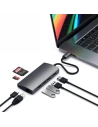 Kup Satechi Adapter HUB Aluminium V2 USB-C Adapter (USB-C, 3x USB-A, 4K HDMI, Kartenleser) (spacegrau) - STH16 - {ean13} - Sklep Home Screen