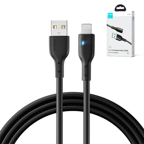 Kup Kábel Joyroom S-UL012A13 USB-A/Lightning 2.4A 2m fekete - JYR728 - {ean13} - Sklep Home Screen