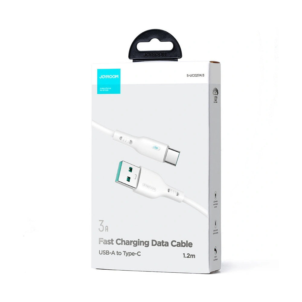 Kabel Joyroom S-UC027A13 USB-A/USB-C 3A 1,2m biały
