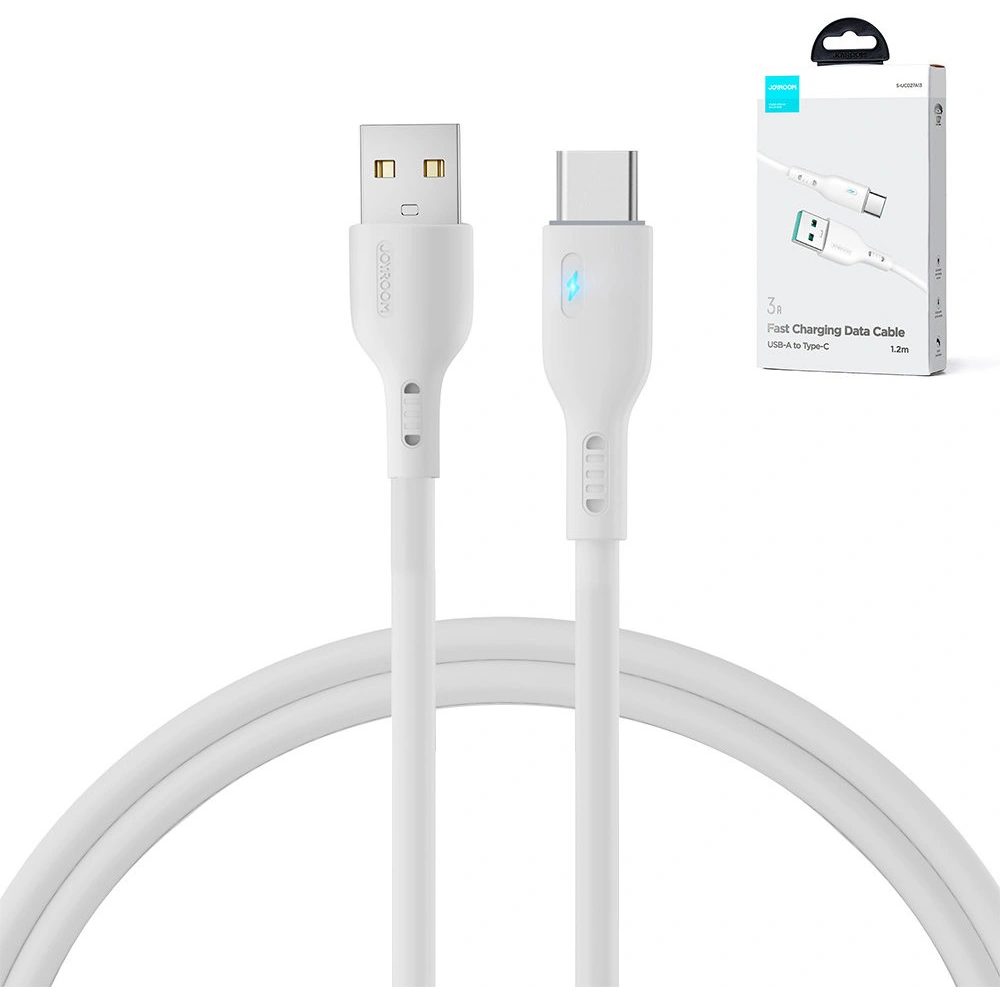 Kabel Joyroom S-UC027A13 USB-A/USB-C 3A 1,2m biały