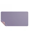Satechi Mauspad Dual Eco Leather Desk beidseitig, Ökoleder (rosa/lila)