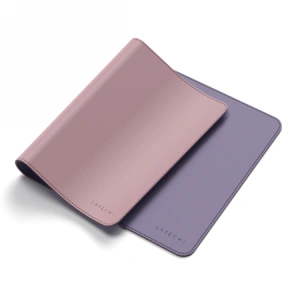 Kup Podkładka pod mysz Satechi Dual Eco Leather Desk dwustronna, eko skóra (pink/purple) - STH17 - {ean13} - Sklep Home Screen