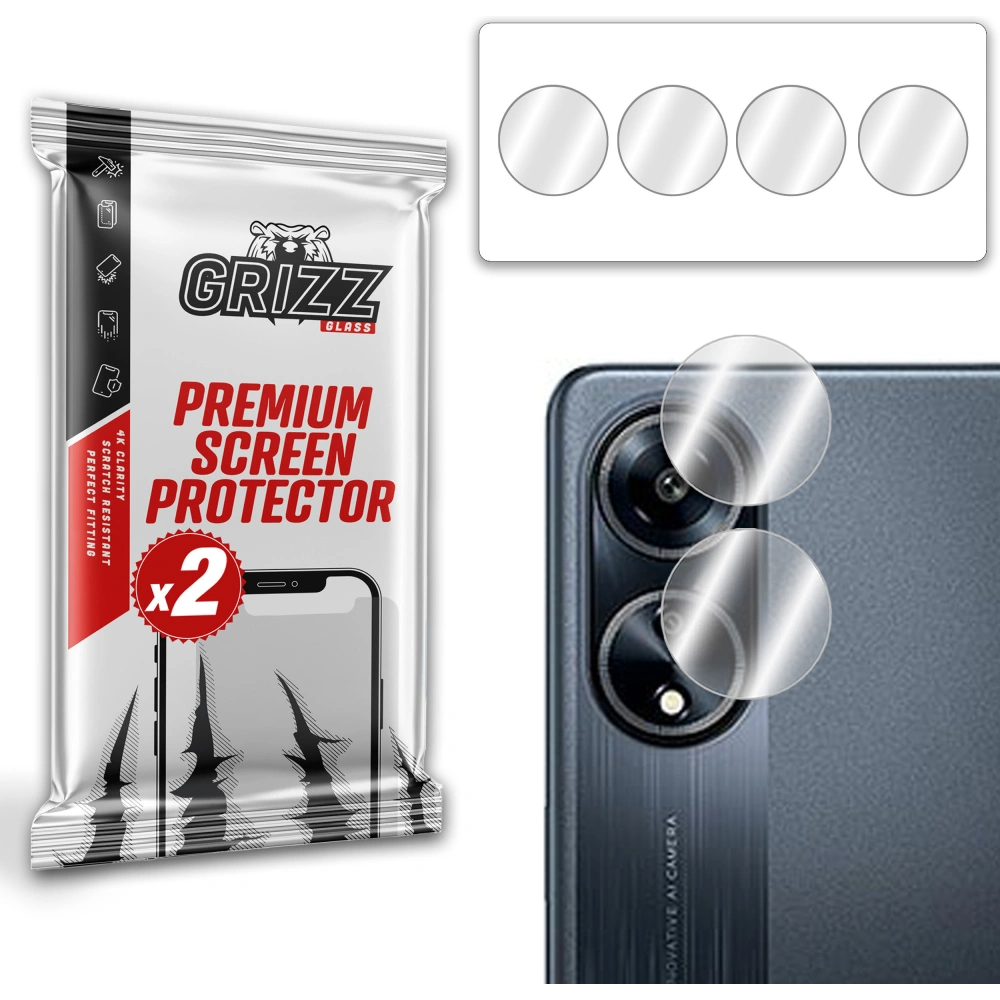 Szkło na aparat GrizzGlass HybridGlass Camera do Oppo A1