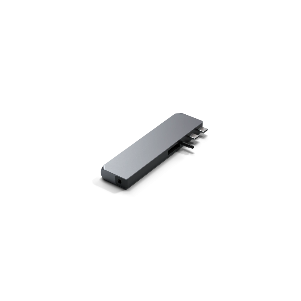 Adapter HUB Satechi Pro Hub Max USB-C do MacBook (2x USB-C, USB-A, 4K HDMI, czytnik kart micro/SD, Ethernet) (space gray)