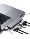Kup Adapter HUB Satechi Pro Hub Max USB-C MacBookhoz (2x USB-C, USB-A, 4K HDMI, micro/SD kártyaolvasó, Ethernet) (szürke) - STH18 - {ean13} - Sklep Home Screen