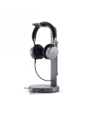 Podstawka do słuchawek Satechi Aluminium USB-C Headphone Stand (USB-A, jack port) (space gray)