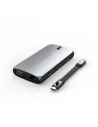 Kup Satechi Adapter HUB On-the-Go Multiport USB-C (USB-C PD, 2x USB-A, HDMI 4K, VGA, Ethernet, Kartenleser) (spacegrau) - STH23 - {ean13} - Sklep Home Screen