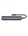 Satechi Adapter HUB Slim Multiport USB-C (USB-C PD, 2x USB-A, HDMI 4K, Ethernet, micro/SD-Kartenleser) (spacegrau)
