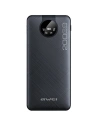 Powerbank AWEI P134K 20000mAh schwarz/schwarzes Display + USB/PD/Lightning/microUSB Kabel