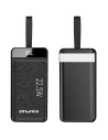 AWEI P140K Powerbank 30000mAh 22.5W black 3xUSB/PD/Lightning Display + LED Light