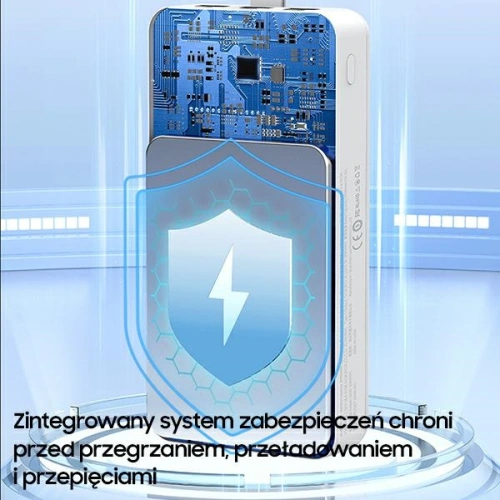 Kup Powerbank AWEI P140K 30000mAh 22.5W czarny/black 3xUSB/PD/Lightning wyświetlacz + lampka LED - AWEI133 - {ean13} - Sklep Home Screen