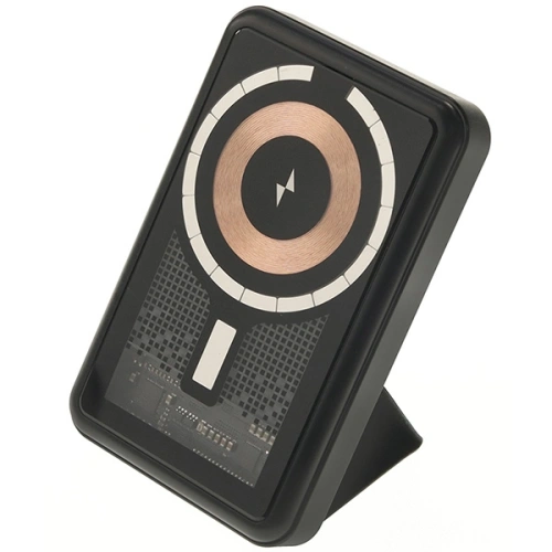Kup Powerbank AWEI P155K 10000mAh 15W Magnetic Wireless Fast Charge with stand Lightning/PD czarny/black - AWEI135 - {ean13} - Sklep Home Screen