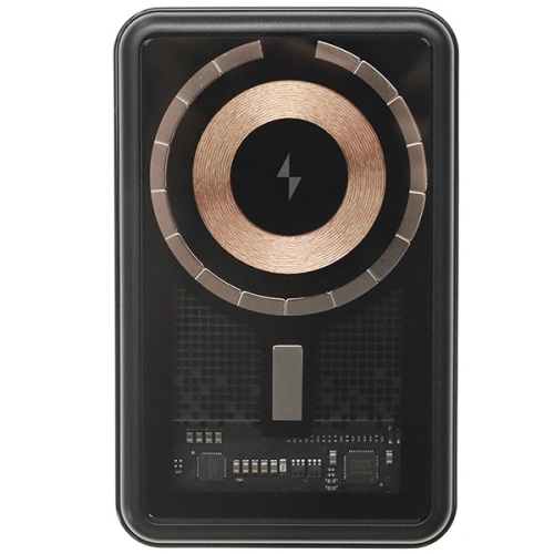 Buy AWEI P155K Powerbank 10000mAh 15W Magnetic Wireless Fast Charge with stand Lightning/PD black - AWEI135 - {ean13} - Home Screen Store Europe