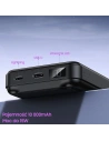 Buy AWEI P155K Powerbank 10000mAh 15W Magnetic Wireless Fast Charge with stand Lightning/PD black - AWEI135 - {ean13} - Home Screen Store Europe