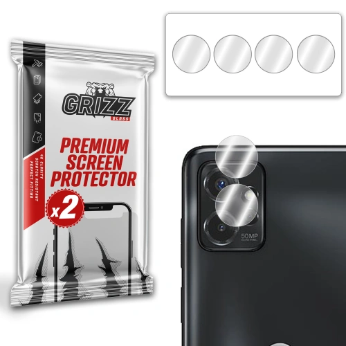 Kup GrizzGlass Kameraglas HybridGlas Kamera für Motorola Moto G Power 5G - GRZ4790 - {ean13} - Sklep Home Screen