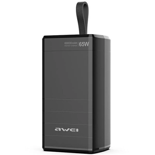 Buy AWEI P171K Powerbank 60000mAh 65W black USB/2xPD Display - AWEI137 - {ean13} - Home Screen Store Europe