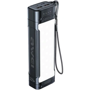 Kup Powerbank AWEI P175K 20000mAh 22.5W czarny/black 2xUSB/PD + lampka LED - AWEI138 - {ean13} - Sklep Home Screen