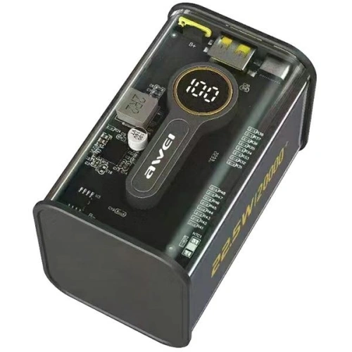 Kup Powerbank AWEI P180K 20000mAh 22.5W schwarz/schwarz USB/PD + Display - AWEI139 - {ean13} - Sklep Home Screen