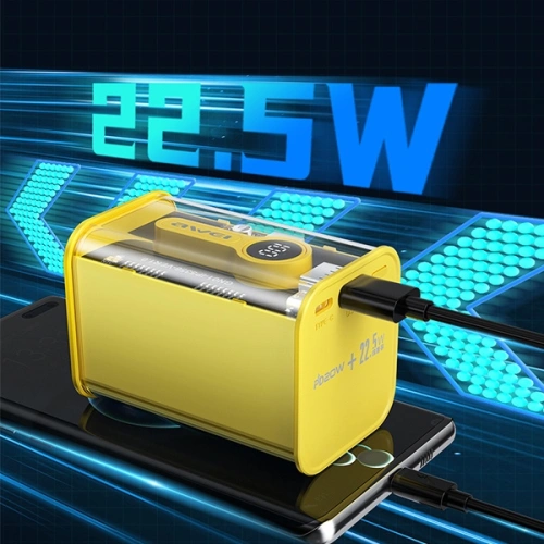 Kup AWEI P180K 20000mAh 22.5W fekete/black USB/PD + kijelző - AWEI139 - {ean13} - Sklep Home Screen