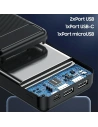 Kup Powerbank AWEI P6K 20000mAh černý/black 2xUSB/PD/microUSB - AWEI140 - {ean13} - Sklep Home Screen