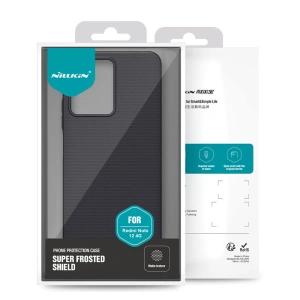 Kup Etui Nillkin Frosted Shield Xiaomi Redmi Note 12 LTE Černé - NLK1085 - {ean13} - Sklep Home Screen