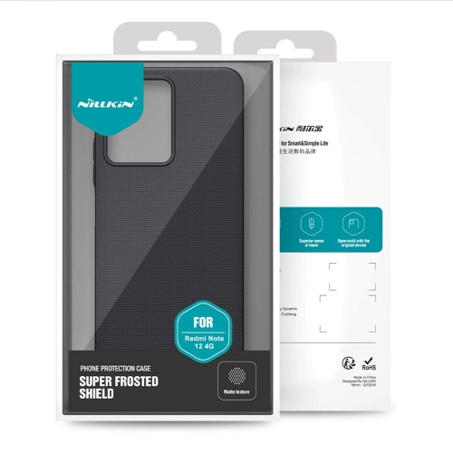 Kup Etui Nillkin Frosted Shield Xiaomi Redmi Note 12 LTE Negru - NLK1085 - {ean13} - Sklep Home Screen