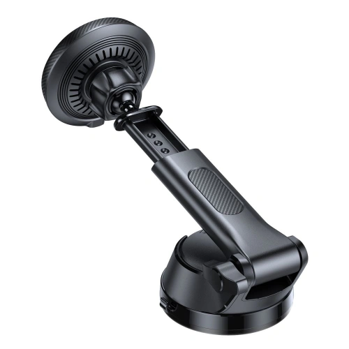 Kup Uchwyt samochodowy z ładowarką bezprzewodową Tech-Protect MM15W-V4 Magnetic MagSafe Dashboard Car Mount Wireless Charger 15W Black - THP1930 - {ean13} - Sklep Home Screen