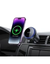 Kup Autós tartó vezeték nélküli töltővel Tech-Protect MM15W-V4 Magnetic Magsafe Szellőző Autós Tartó Vezeték nélküli Töltő 15W Fekete - THP1931 - {ean13} - Sklep Home Screen