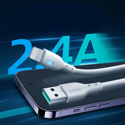 Kup Kábel Joyroom S-UL012A13 USB-A/Lightning 2.4A 2m fehér - JYR730 - {ean13} - Sklep Home Screen