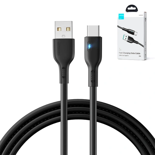 Kup Kábel Joyroom S-UC027A13 USB-A/USB-C 3A 2m fekete - JYR732 - {ean13} - Sklep Home Screen