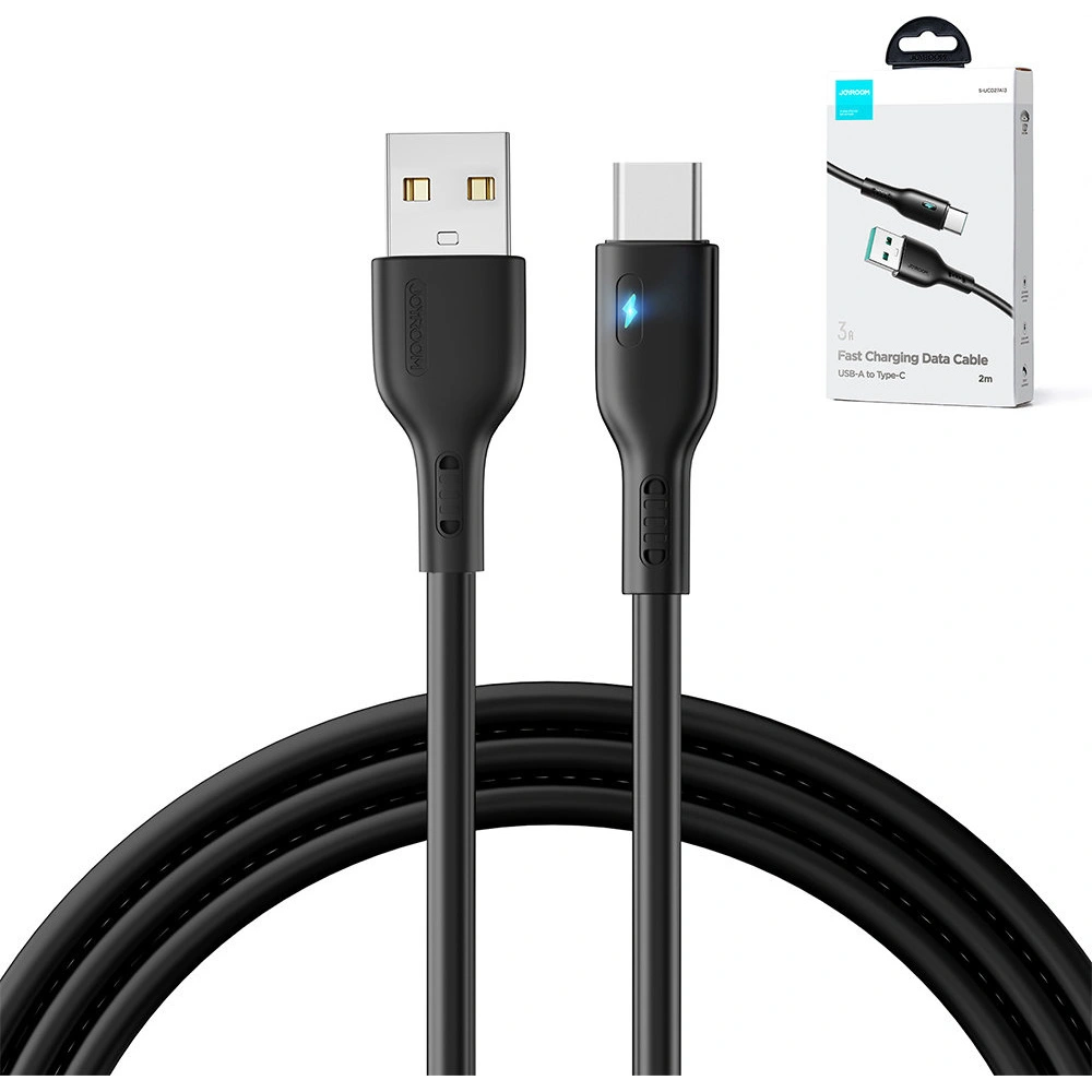 Kabel Joyroom S-UC027A13 USB-A/USB-C 3A 2m czarny