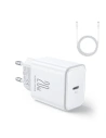 Buy Joyroom JR-TCF06 Wall Charger 20W USB C PD + USB-C/Lightning cable - JYR734 - {ean13} - Home Screen Store Europe