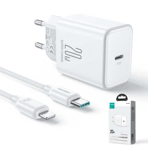 Kup Ładowarka sieciowa Joyroom JR-TCF06 20W USB C PD + kabel USB-C/Lightning - JYR734 - {ean13} - Sklep Home Screen