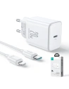 Buy Joyroom JR-TCF06 Wall Charger 20W USB C PD + USB-C/Lightning cable - JYR734 - {ean13} - Home Screen Store Europe