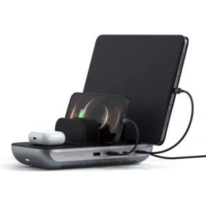 Satechi Dock5 Dock Station Wireless Charger (2x USB-C, 2x USB-A, QI wireless)