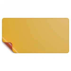 Kup Podkładka pod mysz Satechi Dual Eco Leather Desk dwustronna, eko skóra (yellow/orange) - STH30 - {ean13} - Sklep Home Screen