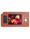 Buy Satechi Dual Sided Eco Leather Desk Mouse Pad Yellow/orange - STH30 - {ean13} - Home Screen Store Europe