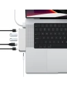 Kup Adaptor HUB Satechi Pro Hub mini cu dublu USB-C pentru Apple MacBook (2xUSB-C, 2x USB-A, Ethernet, port jack) (argintiu) - STH35 - {ean13} - Sklep Home Screen