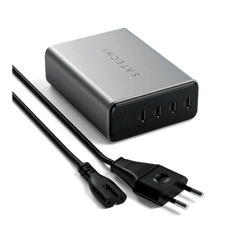 Kup Încărcător de rețea Satechi GaN Charger 165W, 4x USB-C - STH36 - {ean13} - Sklep Home Screen