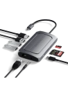 Kup Adaptér HUB Satechi Multiport USB-C (USB-C4, 3x USB-A, 8K HDMI, Ethernet, čtečka karet micro/SD, jack port) - STH37 - {ean13} - Sklep Home Screen