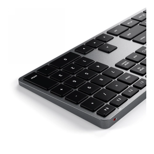 Kup Satechi Kabellose Tastatur Slim X3 Bluetooth-Tastatur für bis zu vier USB-C-Geräte (Spacegrau) - STH38 - {ean13} - Sklep Home Screen