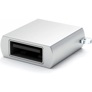 Buy Satechi Aluminium Hub Adapter USB-C/USB-A 3.0 (silver) - STH40 - {ean13} - Home Screen Store Europe