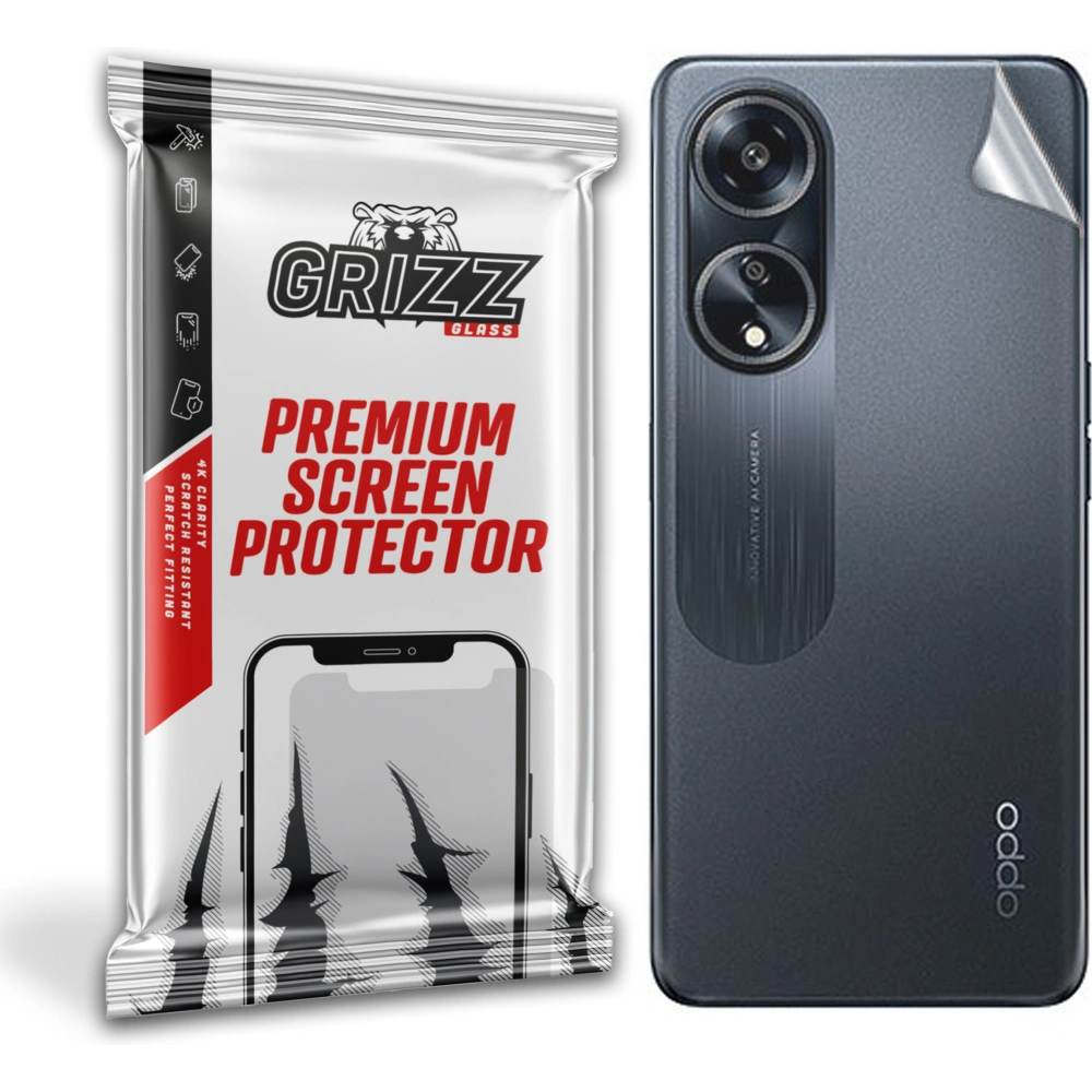 Folia na tył GrizzGlass SatinSkin do Oppo A1