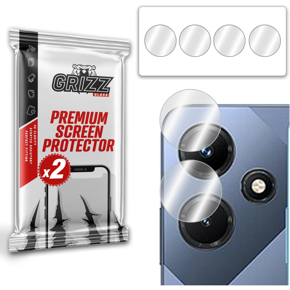 Szkło na aparat GrizzGlass HybridGlass Camera do Infinix Hot 30